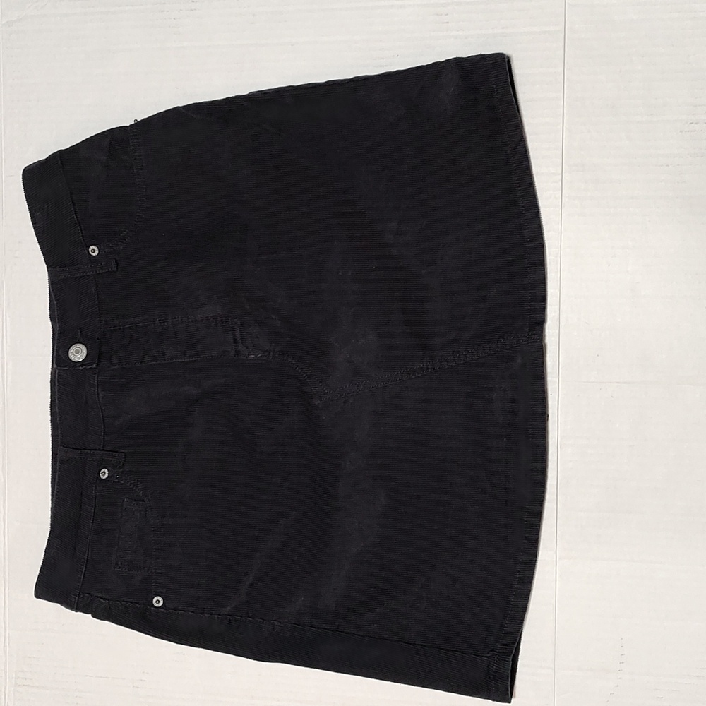 Old Navy Ladies Blue Corduroy Skirt Size 6